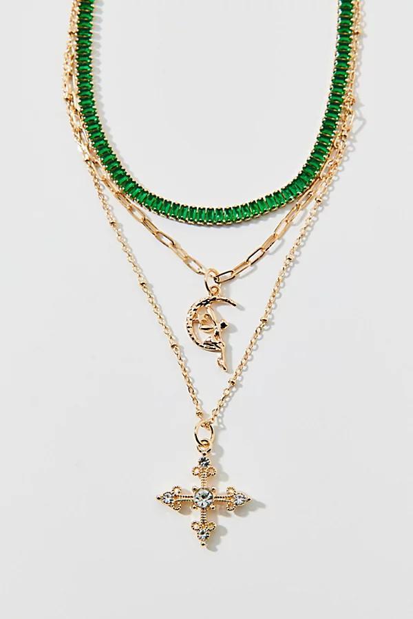 Georgina Layered Necklace Womens at Urban Outfitters Product Image