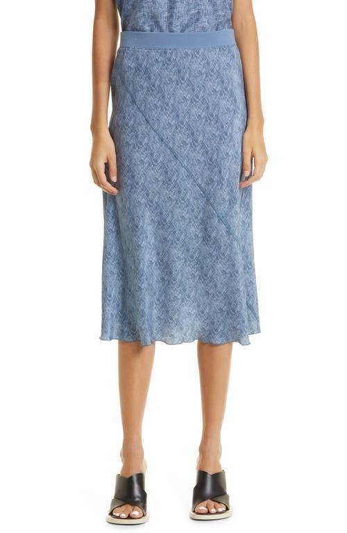 ATM Anthony Thomas Melillo Bias Cut Silk Skirt Product Image