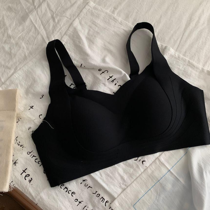 Plain Seamless Wireless Bra Product Image