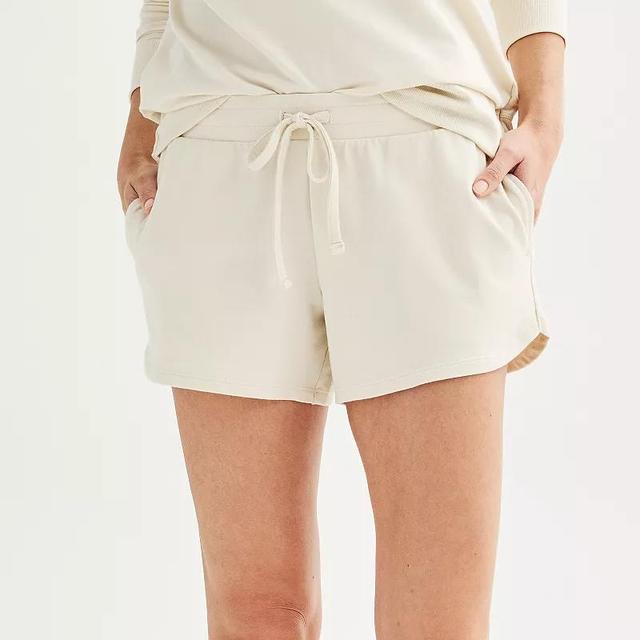 Womens Sonoma Goods For Life Terry Sleep Shorts Product Image