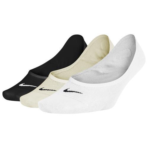 Nike Womens Nike 3PK Studio Lightweight Footie - Womens Product Image