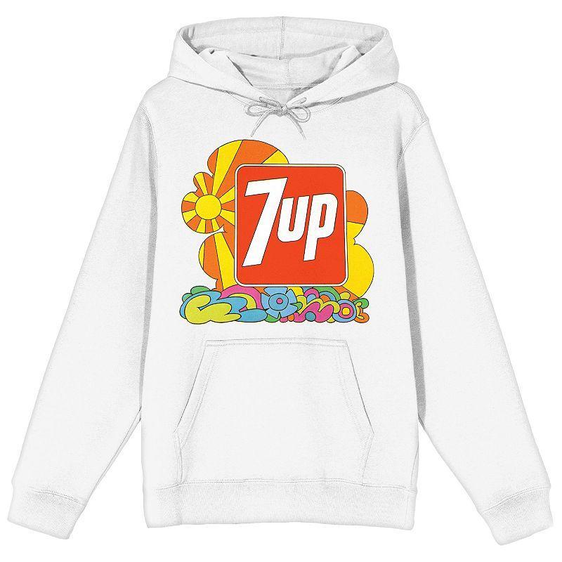 Mens 7UP Colorful Doodle Graphic Hoodie Product Image