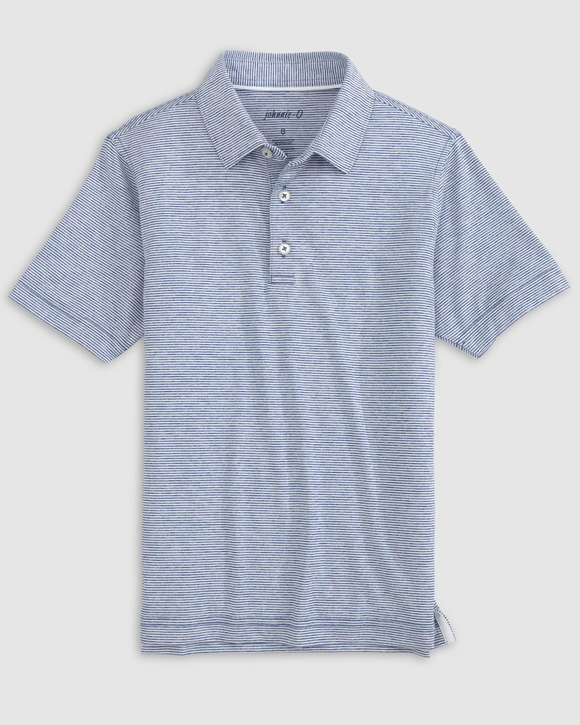 johnnie-O Performance Jersey Jr. Polo - Lyndonn Stripe Product Image