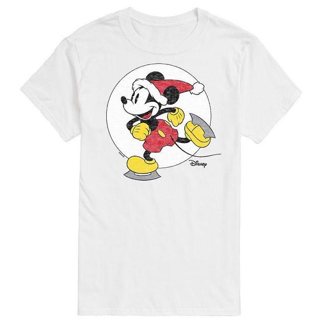 Disneys Mickey Mouse Mens Mouse Skating Graphic Tee Product Image