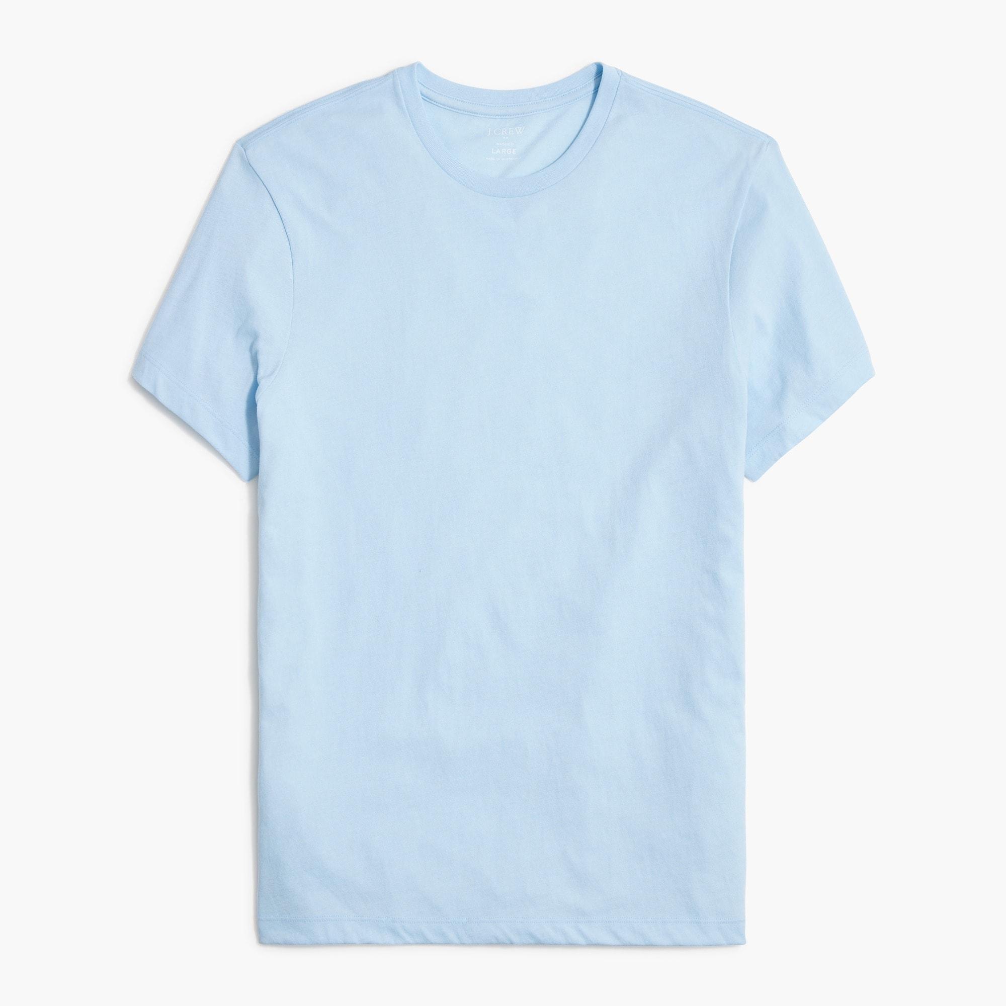 Cotton-blend washed jersey tee Product Image