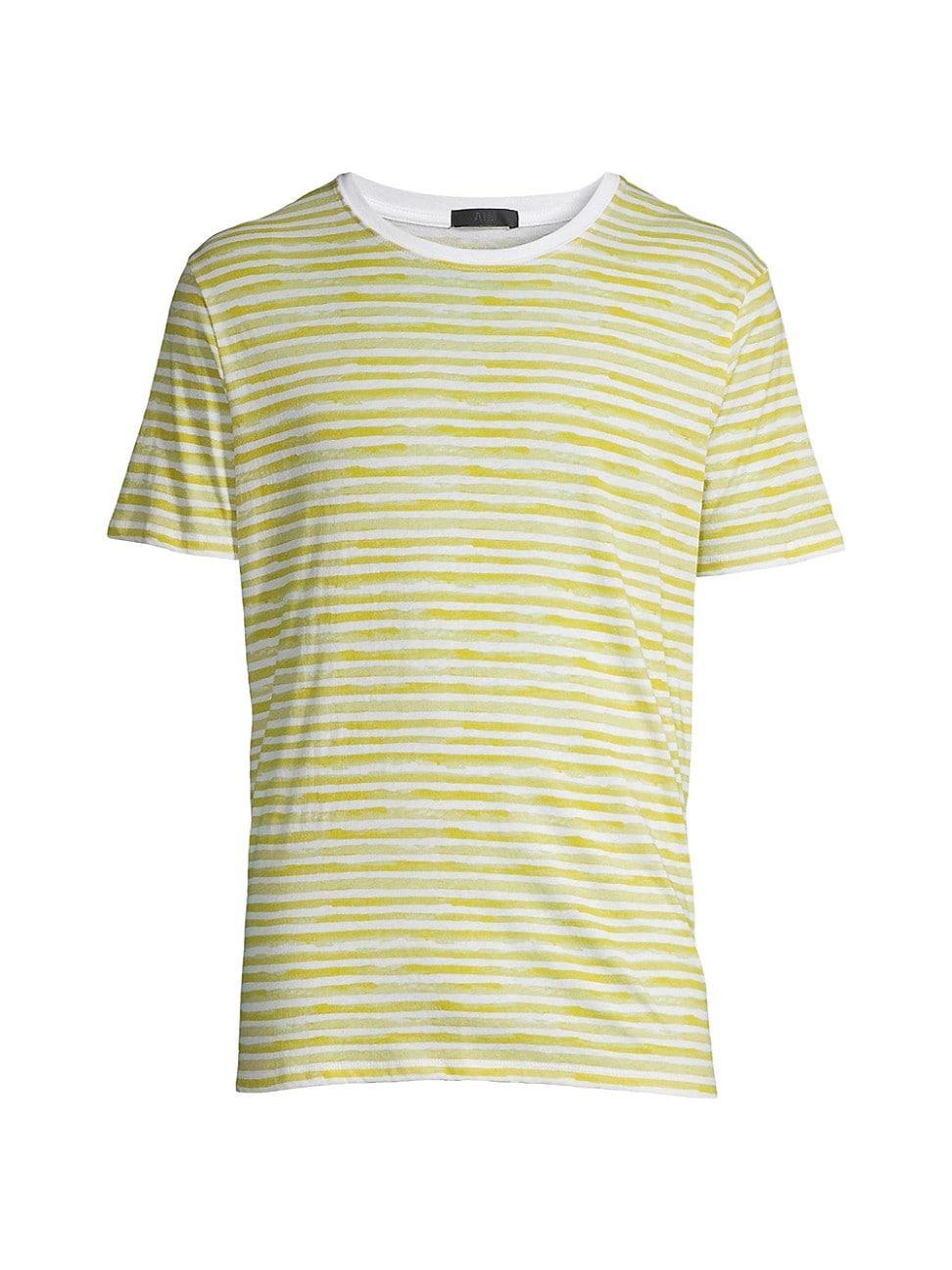 Mens Striped Watermark Jersey T-Shirt Product Image