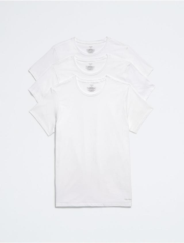 Calvin Klein 3-Pack Cotton Crewneck T-Shirt Product Image