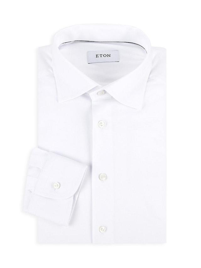 Eton Slim Fit Solid 4Flex Stretch Dress Shirt Product Image