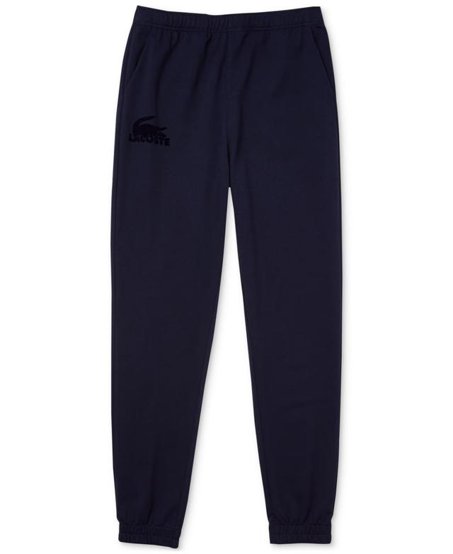 Lacoste Mens Cotton Fleece Lounge Jogger Pants Product Image