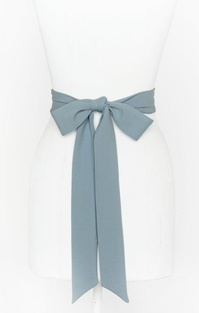 Bridesmaid Sash ~ Dusty Sage Stretch Product Image