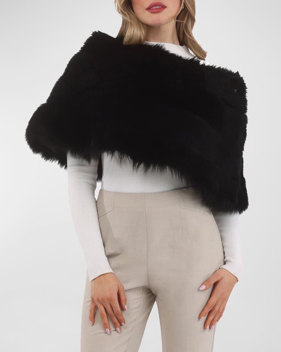 Reversible Merinillo Shearling Lamb Cape Product Image