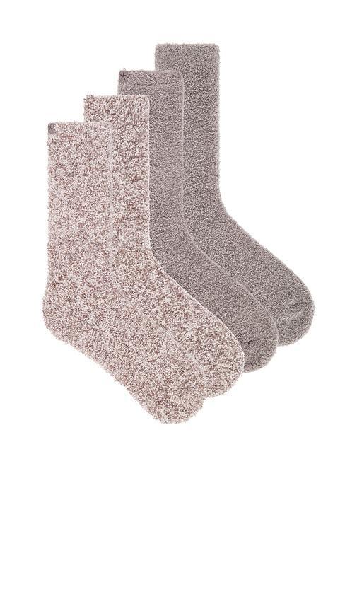 BAREFOOT DREAMS COZYCHIC 2 PAIR SOCK SET ソックスセット Product Image