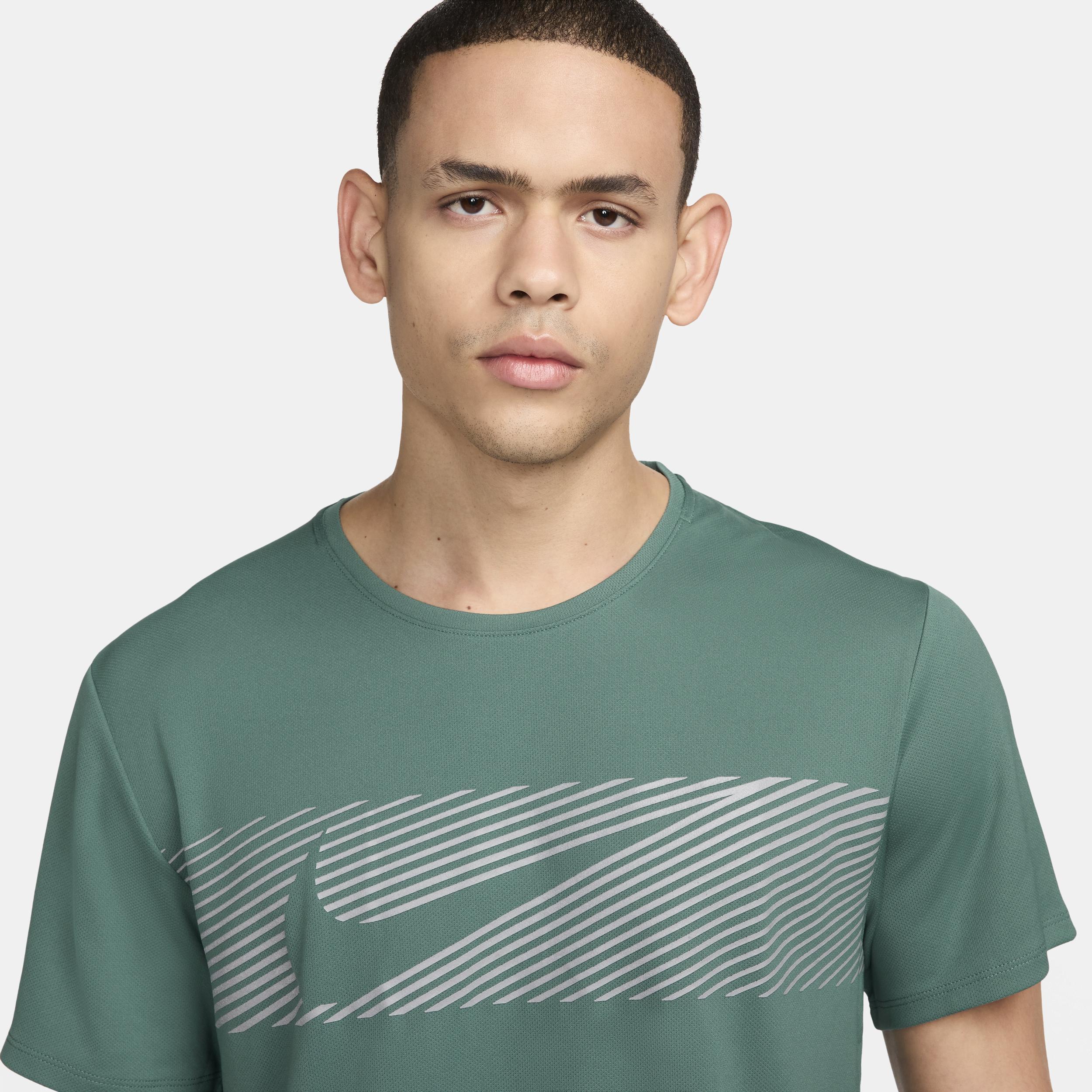 Nike Men's Miler Flash Dri-FIT UV Short-Sleeve Running Top Product Image