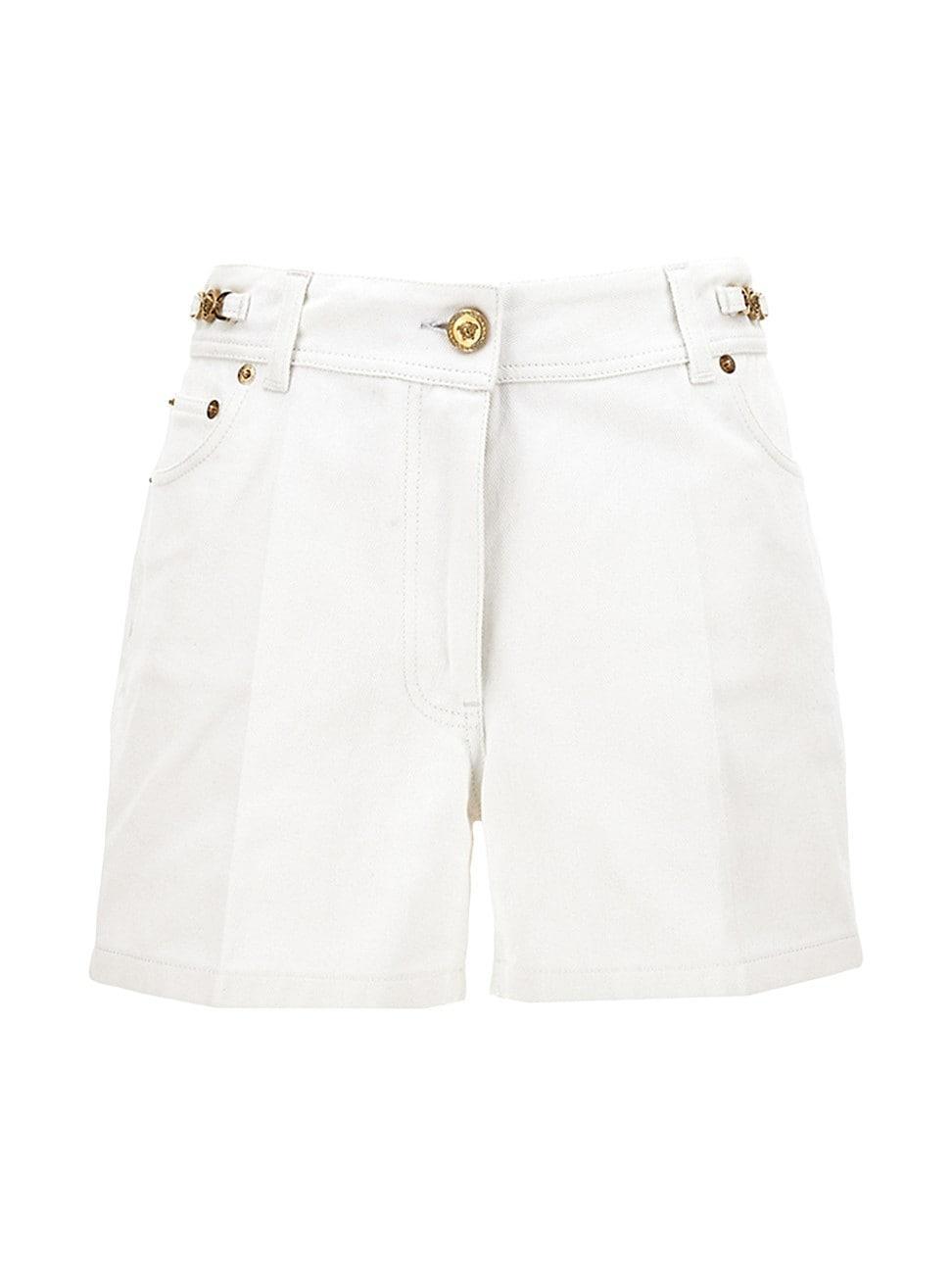 Womens Soft Denim Shorts product image