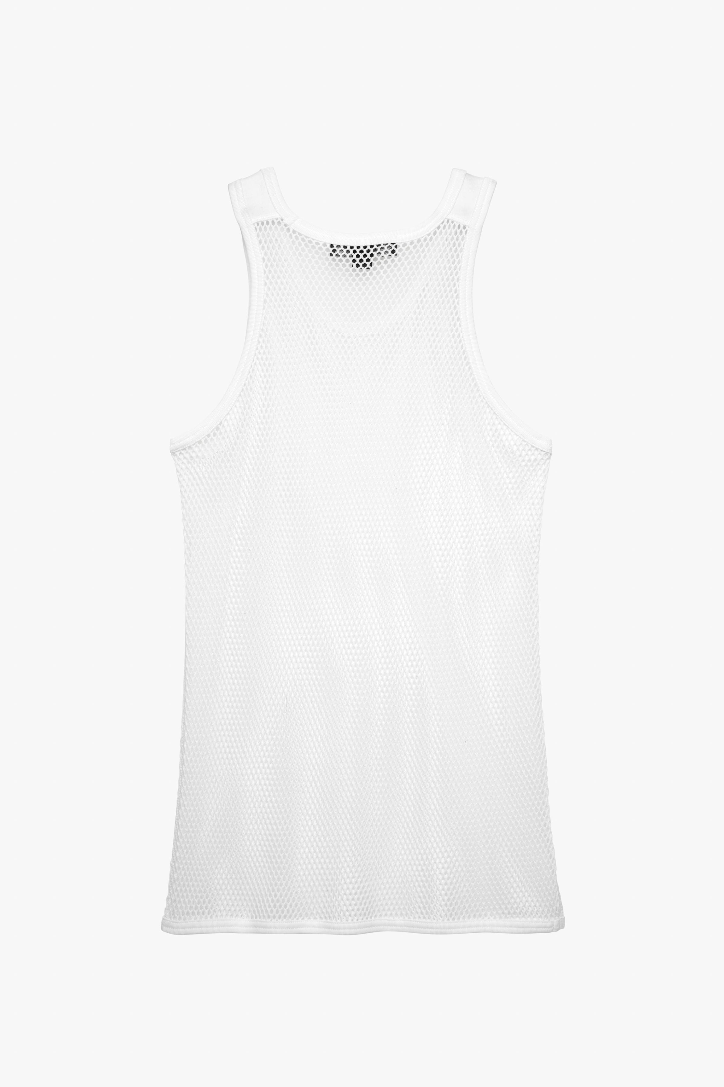 STRUCTURED MESH TANK TOP X STEFANO PILATI Product Image