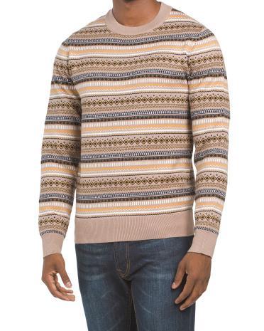 Fairaisle Sweater for Men Product Image