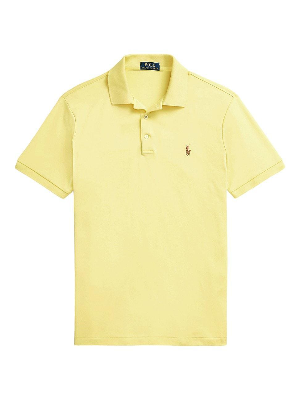 Mens Cotton Polo Shirt Product Image