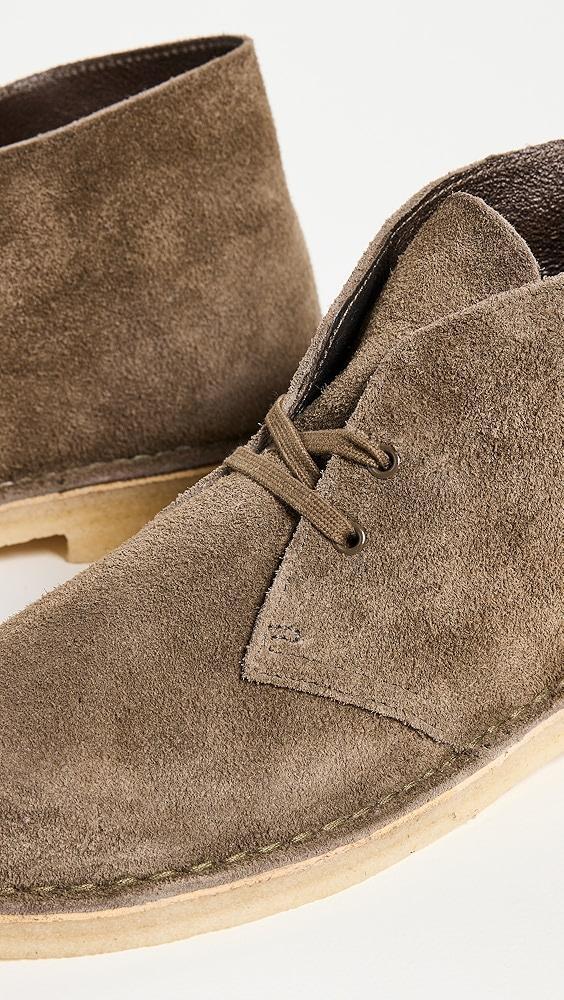 Clarks Suede Desert Boots | Shopbop Product Image