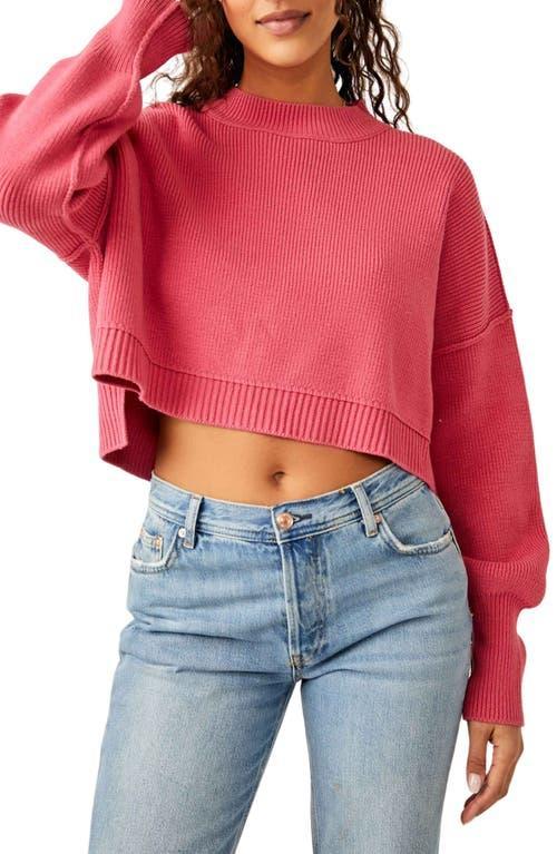 Womens Easy Street Cropped Sweater Product Image