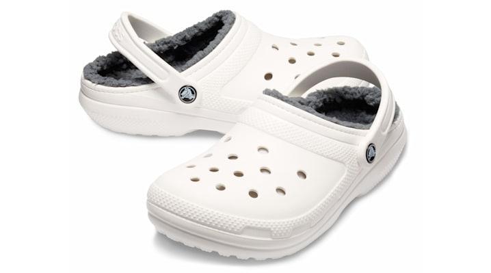 Crocs Classic Fuzz Lined Adult Clogs, Womens Product Image