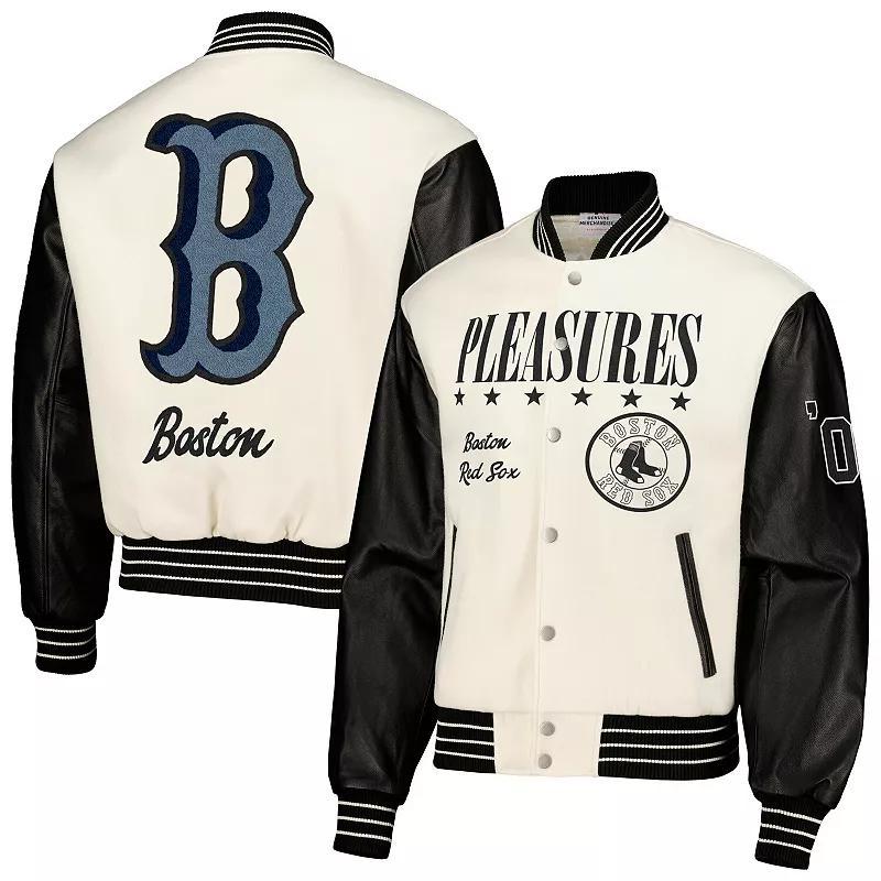 Mens Boston Red Sox Full-Snap Varsity Jacket Product Image