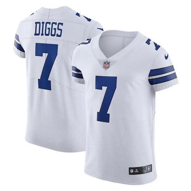 Nike Mens Trevon Diggs Dallas Cowboys Vapor Elite Jersey - White Product Image