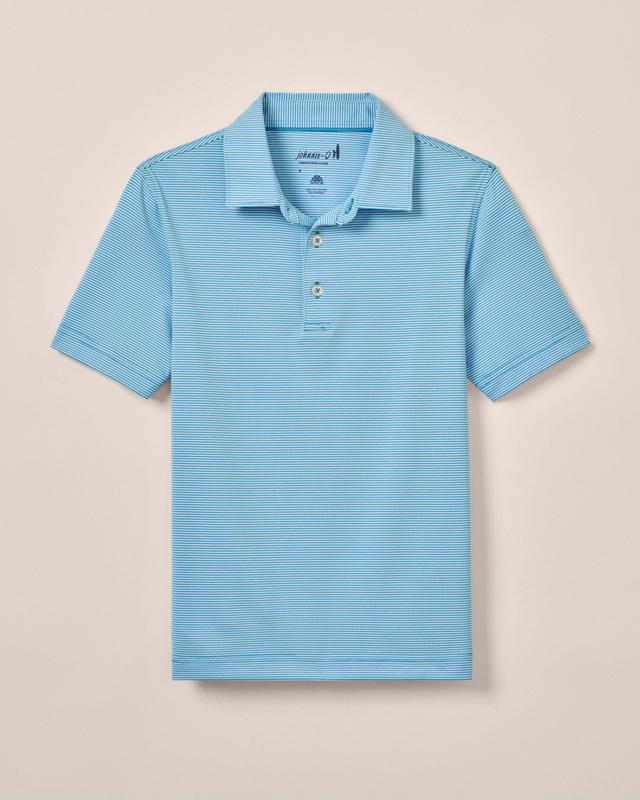 johnnie-O Performance Jersey Jr. Polo - Lyndonn Stripe Product Image