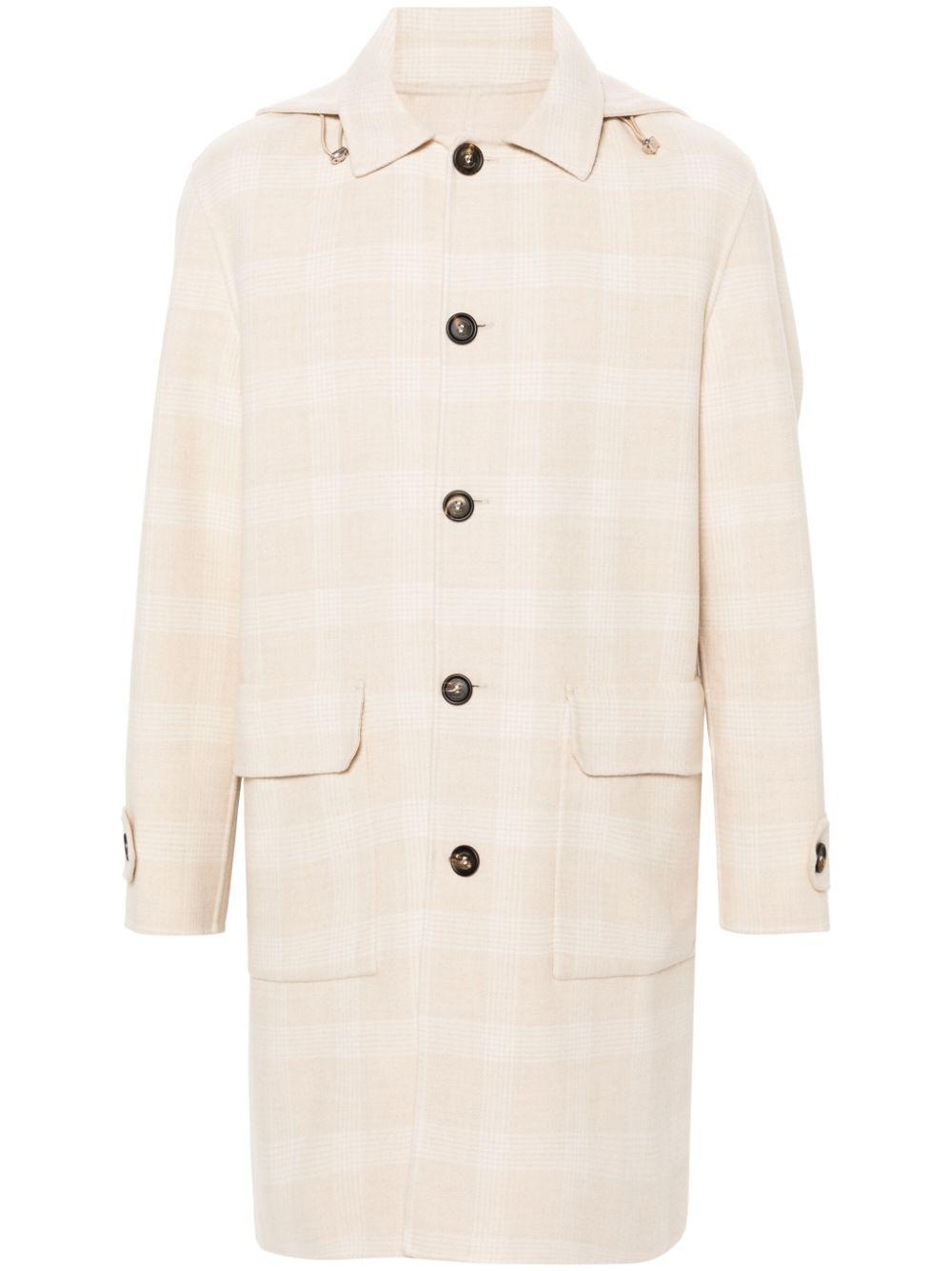 ELEVENTY Coat In Neutrals Product Image