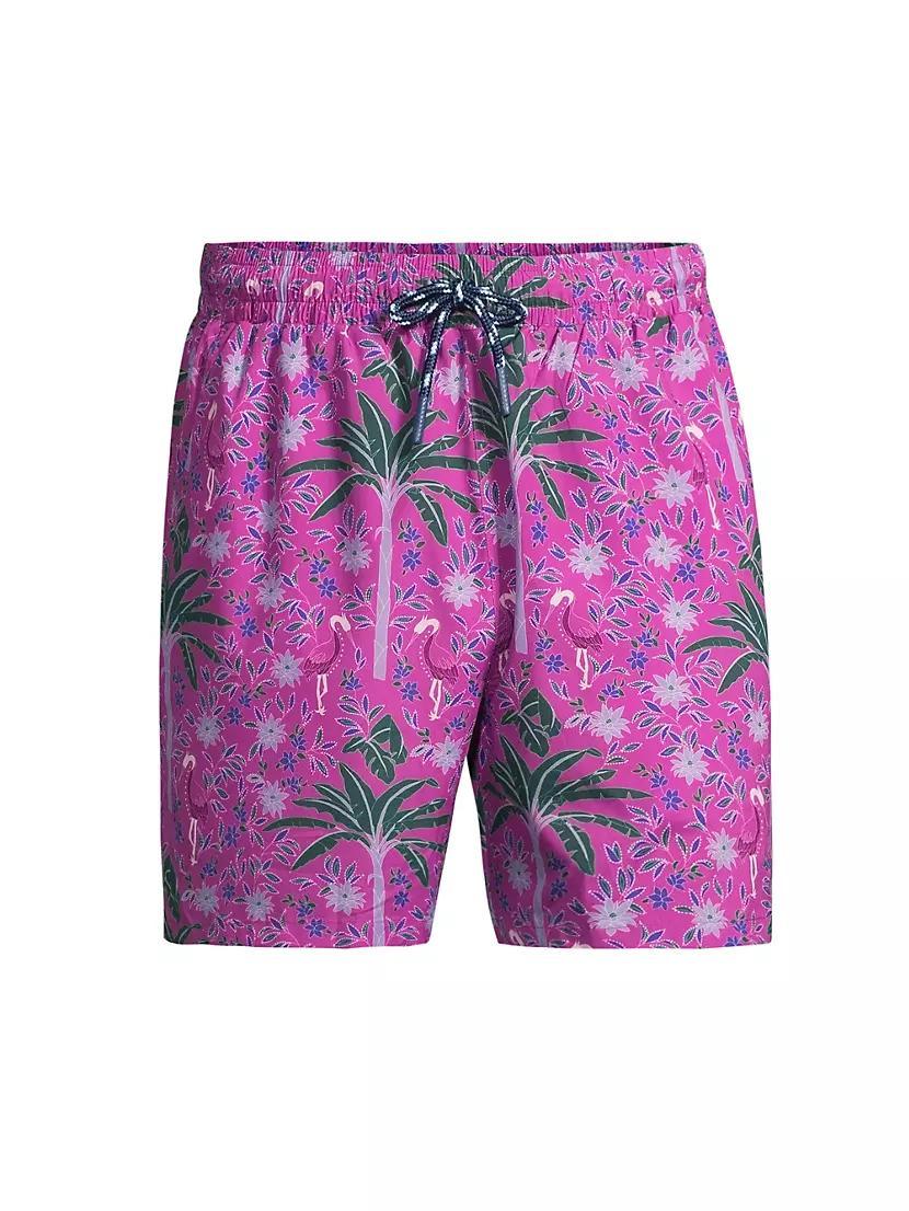 Palma Torch Graphic Swim Shorts Product Image