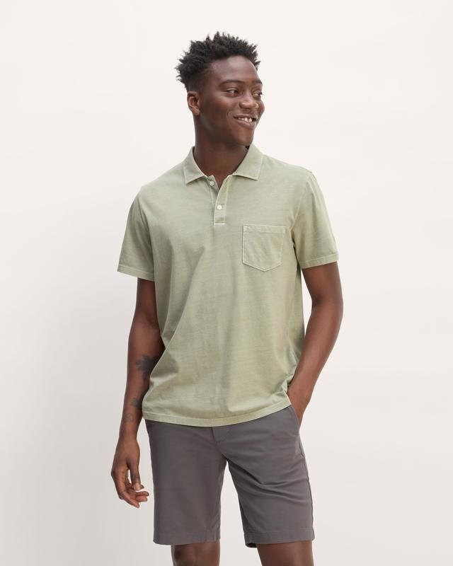 The Essential Organic Garment-Dyed Polo Product Image