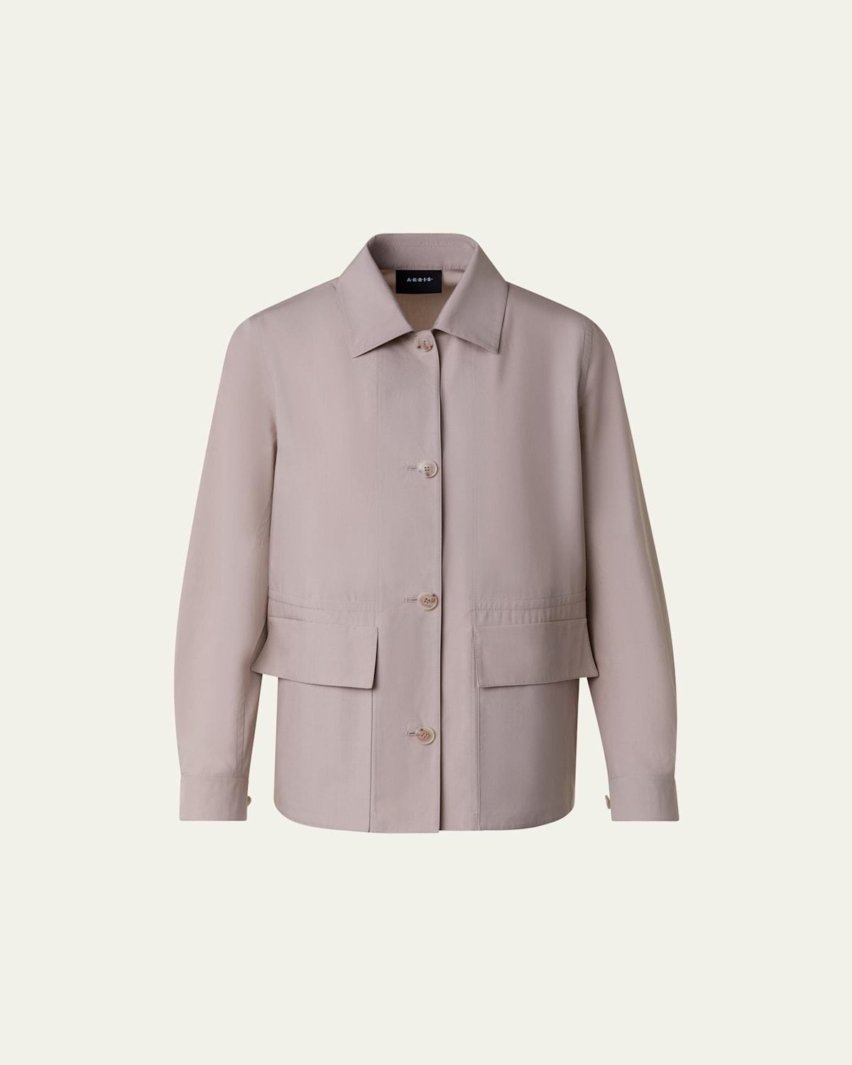 Womens Tomma Cotton Poplin Shirt Jacket Product Image