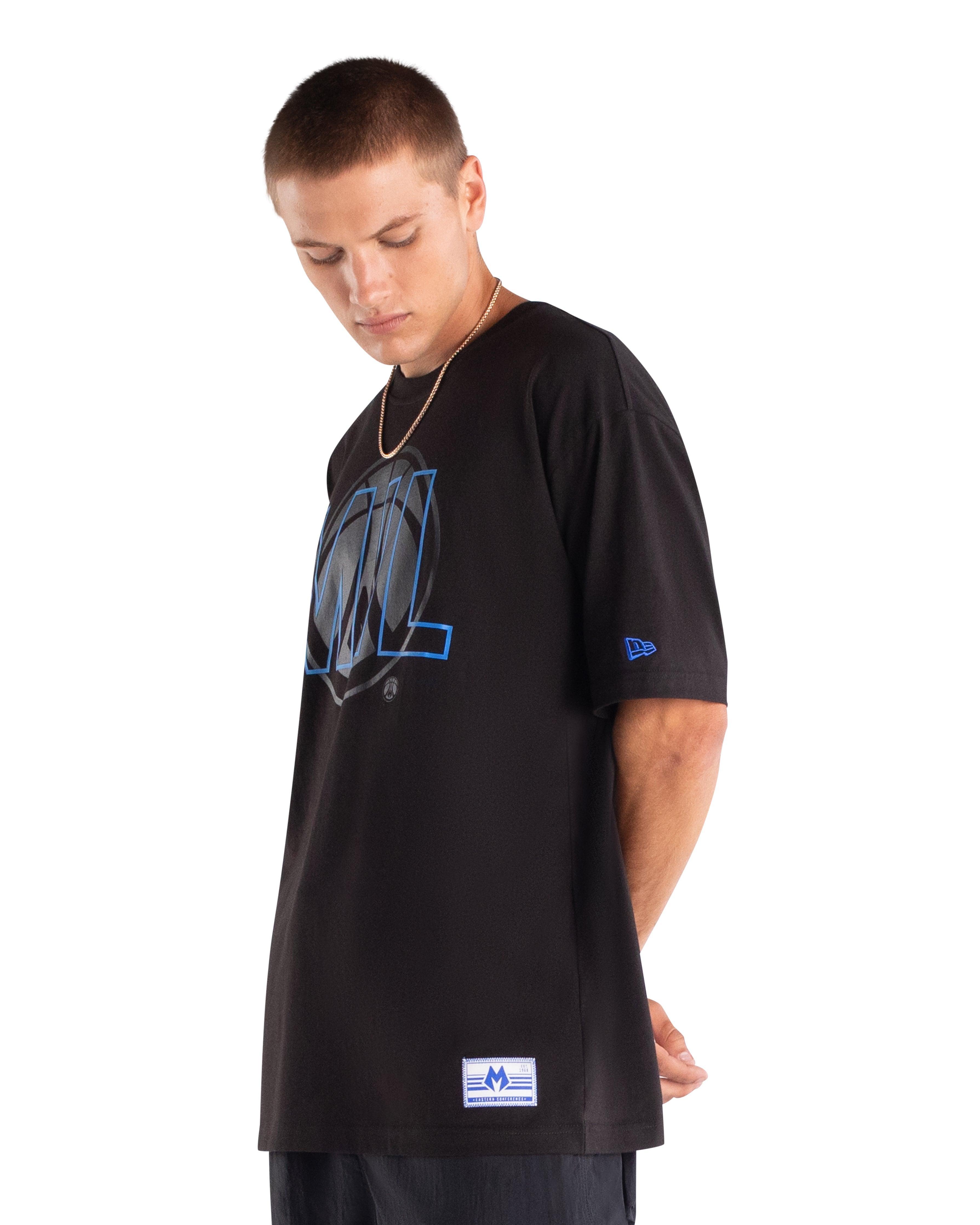 Brooklyn Nets 2023 City Edition Black T-Shirt Male Product Image