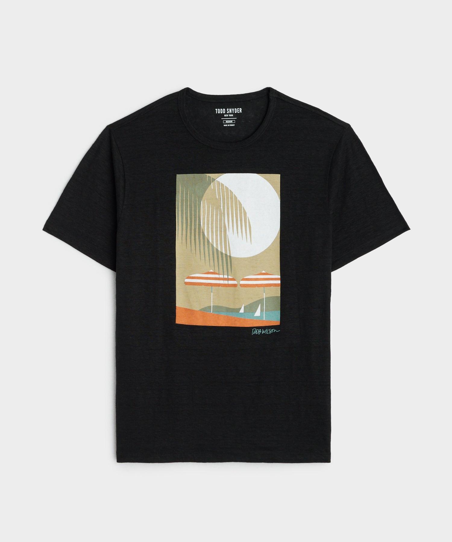 Linen Sunset Tee by Rob Wilson Product Image