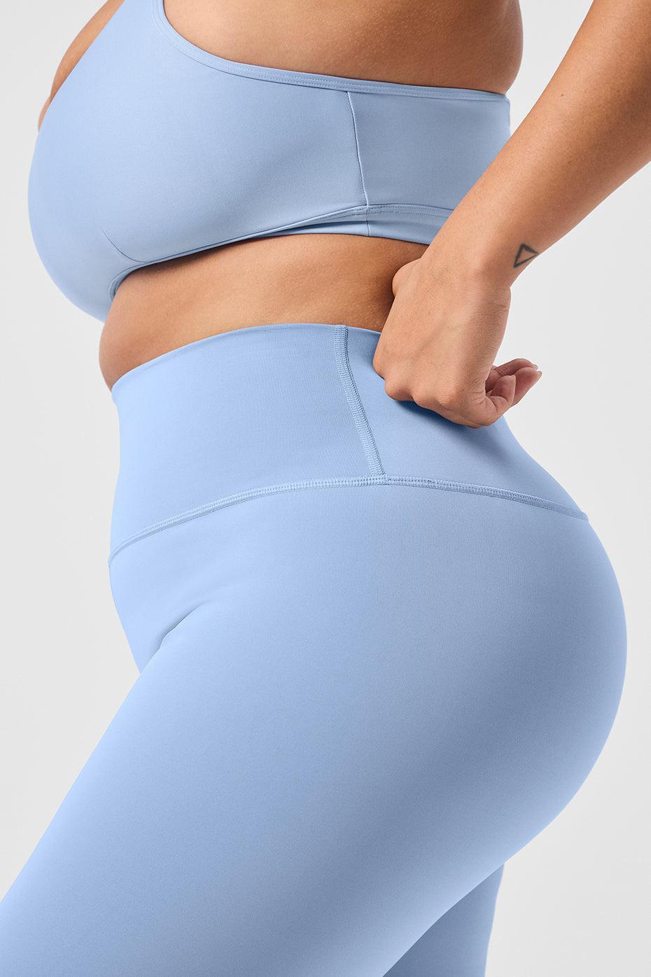 7/8 High-Waist Airlift Legging - Seashell Blue Female Product Image