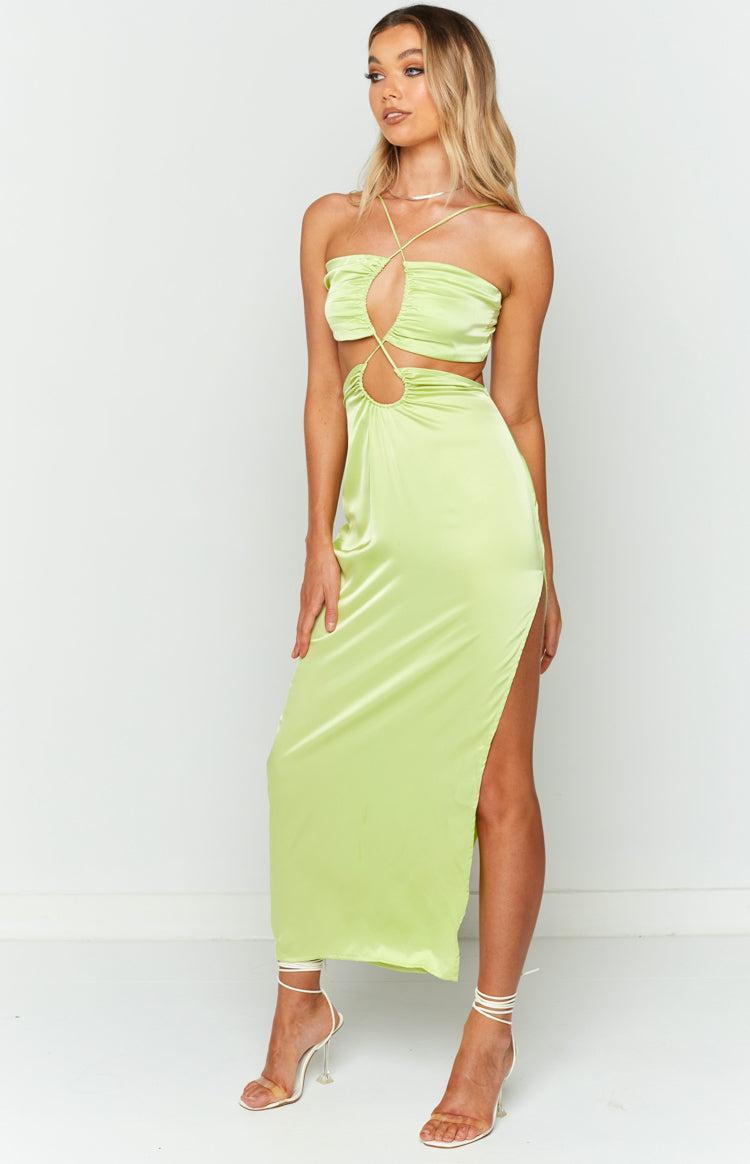 Taylor Green Maxi Dress Product Image