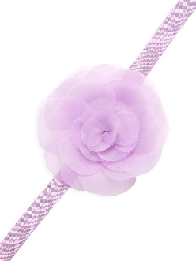 Womens Organza Floral Multi-Purpose Band Product Image