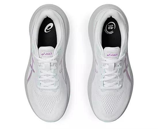 ASICS Womens ASICS GT-1000 13 - Womens Running Shoes White/Lavender Product Image