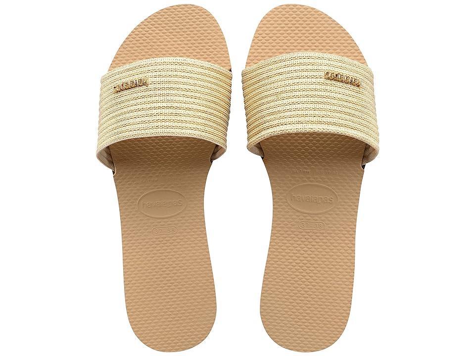 Havaianas You Malta Metallic Slide Sandal Product Image