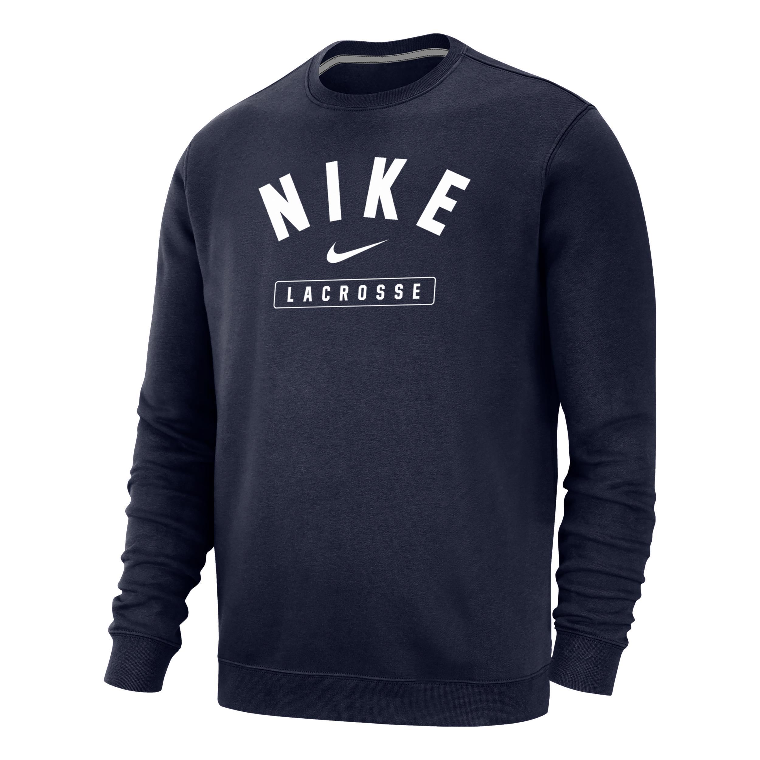 Nike Men's Lacrosse Crew-Neck Sweatshirt Product Image