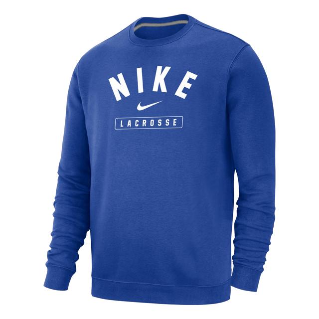 Nike Men's Lacrosse Crew-Neck Sweatshirt Product Image