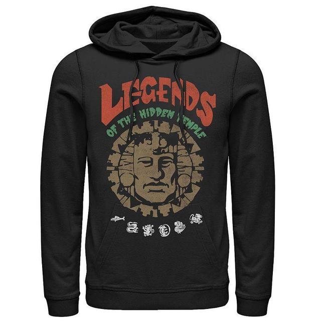 Mens Legends Of The Hidden Temple Vintage Poster Tee Blue Product Image