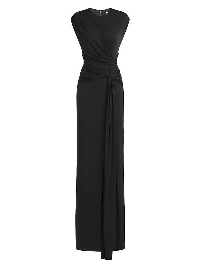 Womens Giovanna Jersey Twisted Gown Product Image