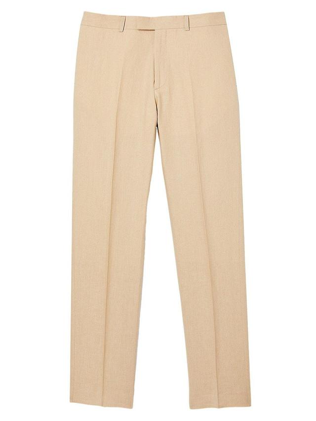 Sandro Classic Fit Linen Pants Product Image