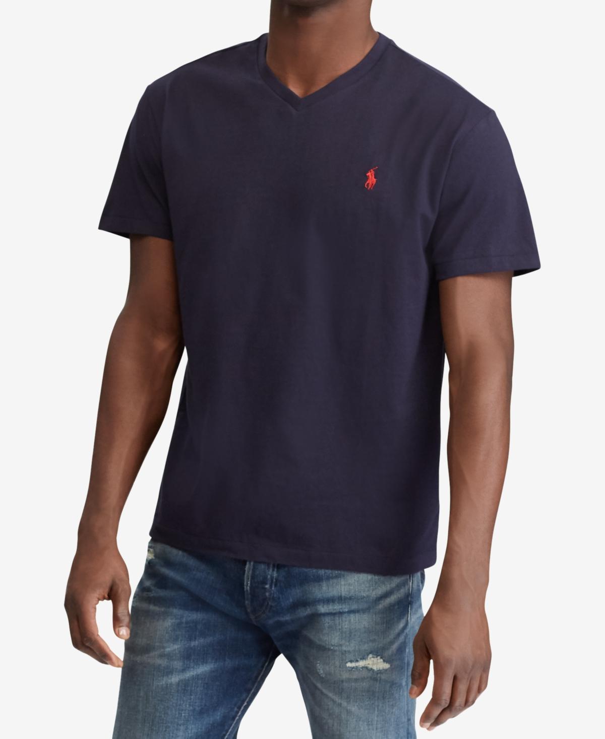 Polo Ralph Lauren Classic Fit Short Sleeve V-Neck T Product Image