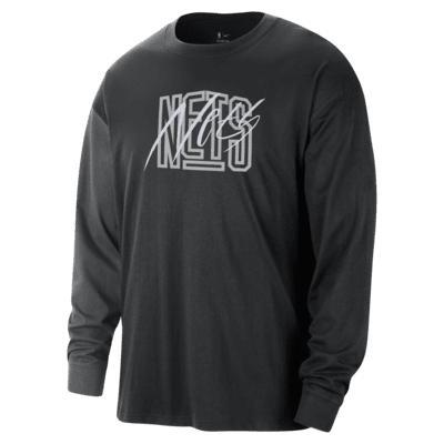 Brooklyn Nets Courtside Nike Men's NBA Long-Sleeve Max90 T-Shirt product image