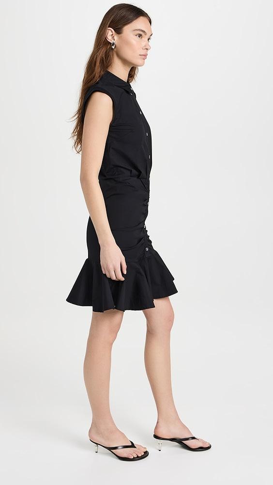 Veronica Beard Ruched Shirtdress | Shopbop Product Image