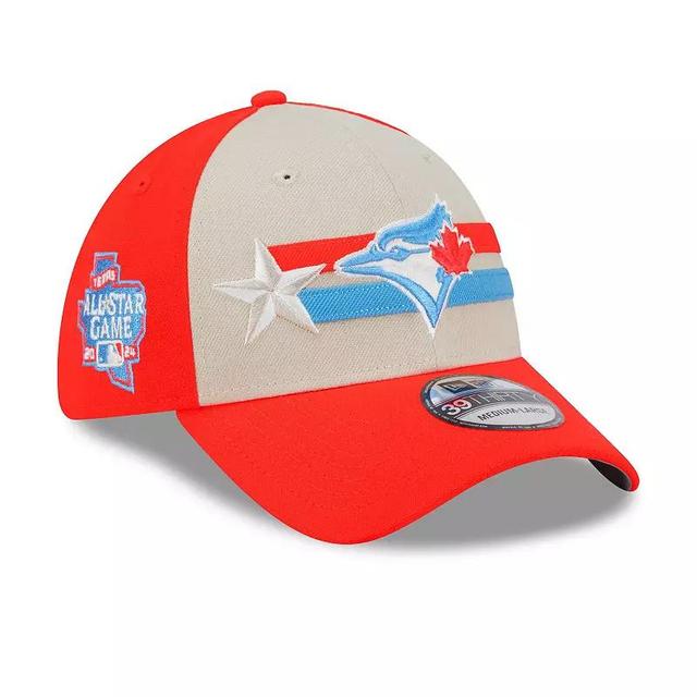 Mens New Era Cream Toronto Blue Jays 2024 MLB All-Star Game 39THIRTY Flex Hat Product Image