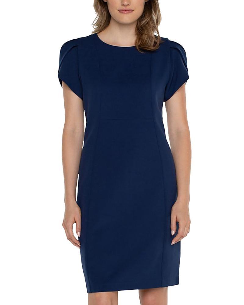 Liverpool Los Angeles Short Sleeve Sheath Dress Product Image