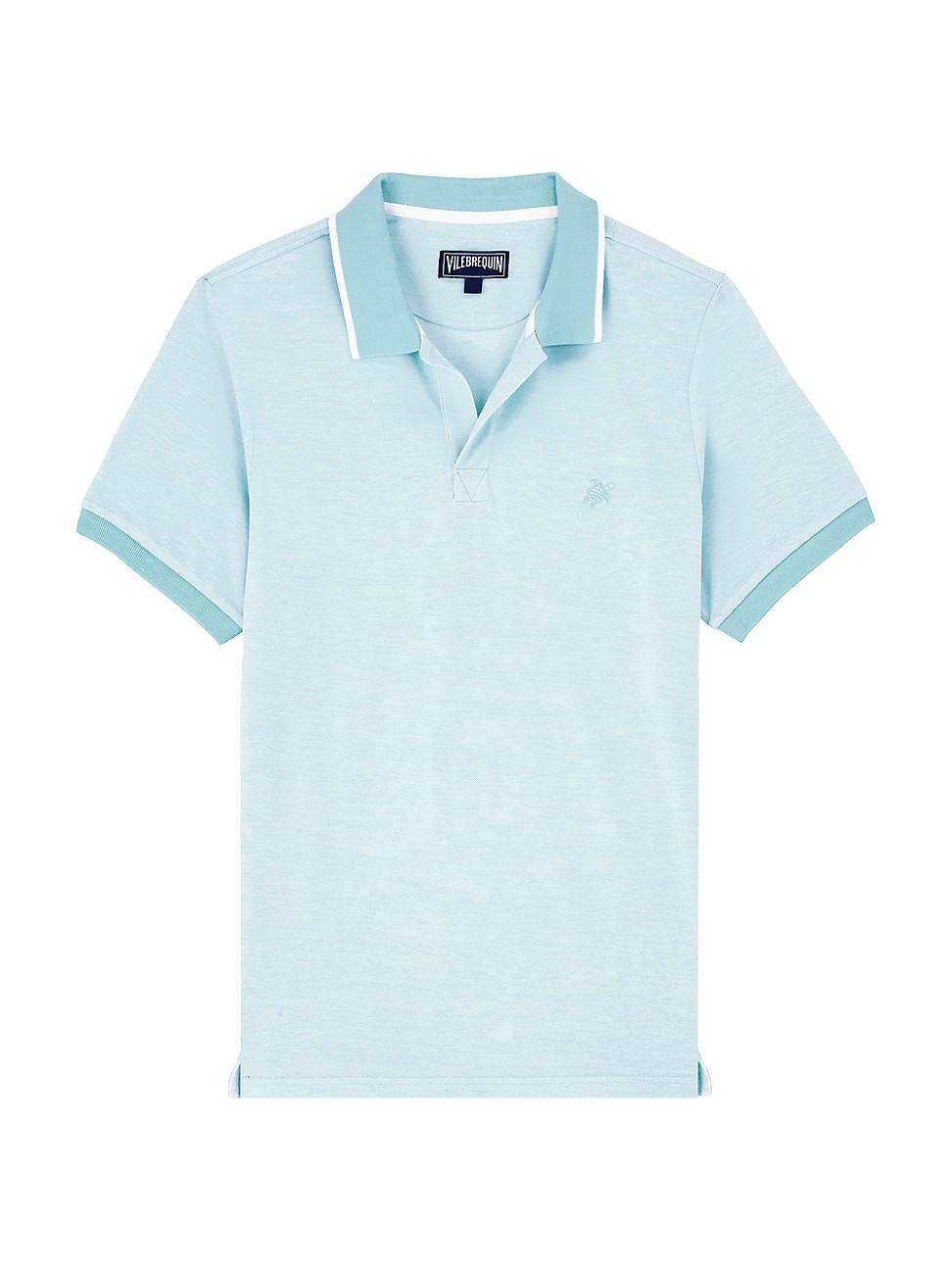 Mens Cotton Polo Shirt Product Image