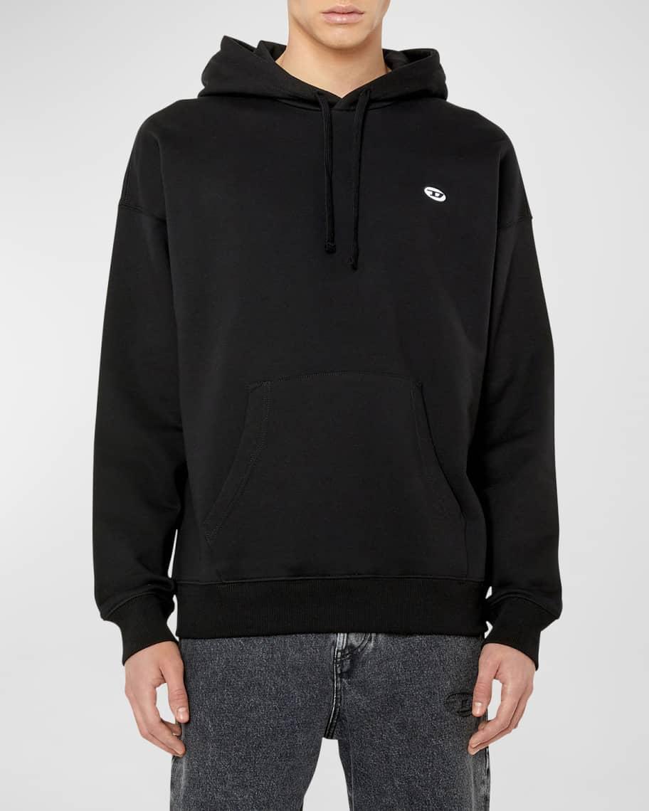 Mens Hoodie with Oval D Patch Product Image